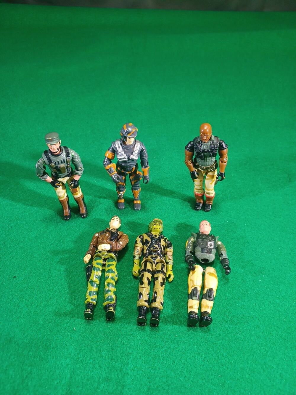 Vintage 80s 90s Gi Joe Lot Of 6
